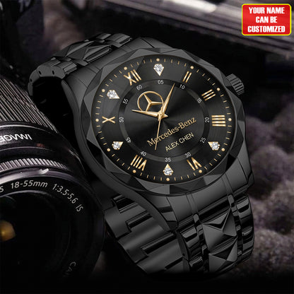 Personalized Merc Gentlemen Luxury Alloy Charley Watch