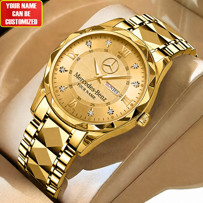 Personalized Merc Exquisite Luxury Alloy Charley Watch