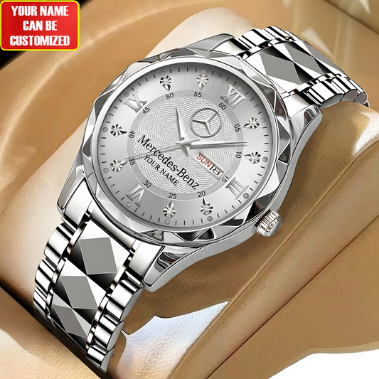 Personalized Merc Exquisite Luxury Alloy Charley Watch