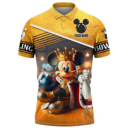 Personalized Name King Mk Bowling All Over Printed Unisex Shirt Q070502