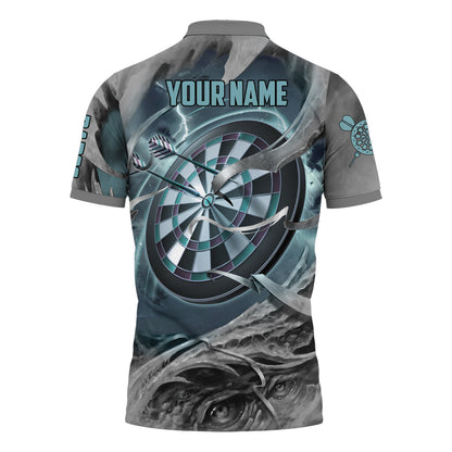 Personalized Name Vikings Odin Darts All Over Printed Unisex Shirt Q070503
