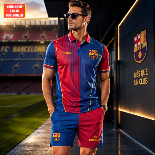 Personalized Barca FC Sport All Over Printed Shirt V8