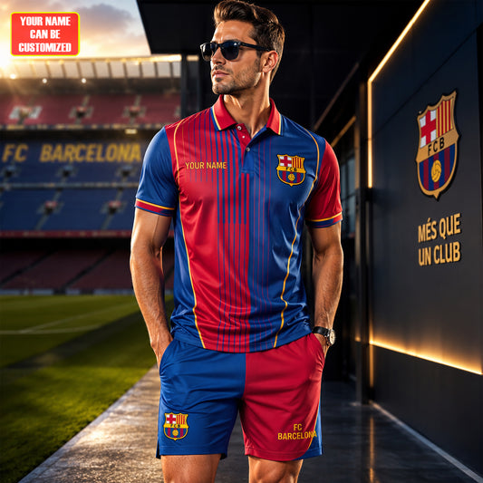 Personalized Barca FC Sport All Over Printed Shirt V8