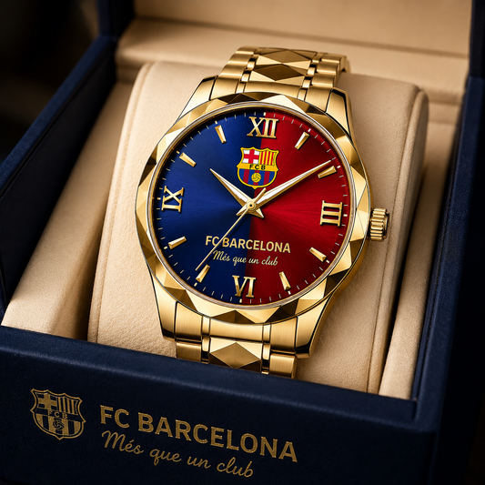 Personalized Barca FC 2026 Luxury Alloy Charley Watch