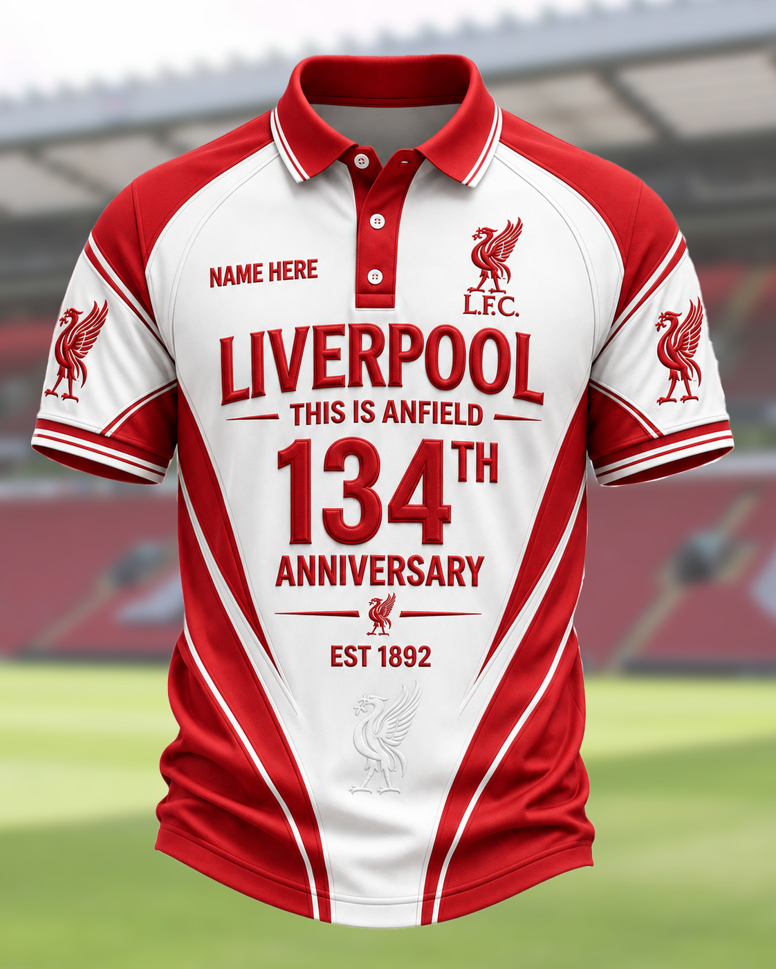 Personalized LVP This Is Anfield 3D Full Printing Set , Shirt , Hoodie , Short , Polo , hawaii