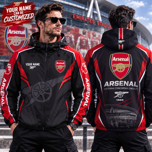 Personalized Arsenal FC Victoria 2026 Sport Windproof Rush Jacket