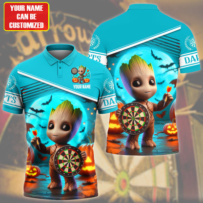 Personalized Name Gr Darts Halloween Q2 All Over Printed Unisex Shirt Q070802