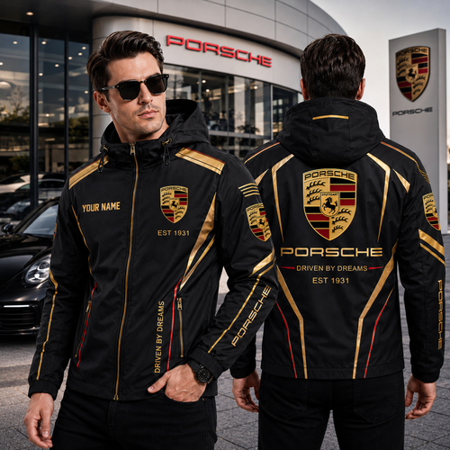 Personalized Pors Driven By Dreams 2026 Sport Windproof Rush Jacket