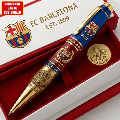 Barca FC 2026 Personalized Edition Luxury Ballpoint Pen (1899-2026)