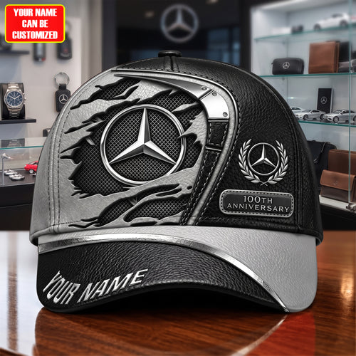 Personalized Merc Leather 100th Anniversary Classic Cap (1926-2026)