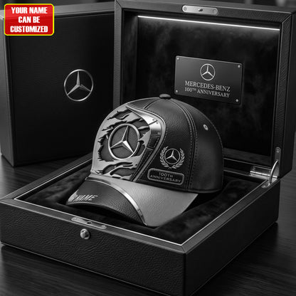 Personalized Merc Leather 100th Anniversary Classic Cap (1926-2026)