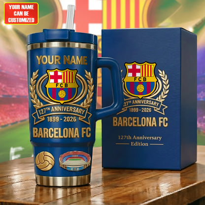 Personalied Barca FC 127th Anniversary Insulated Tumbler 30oz 40oz