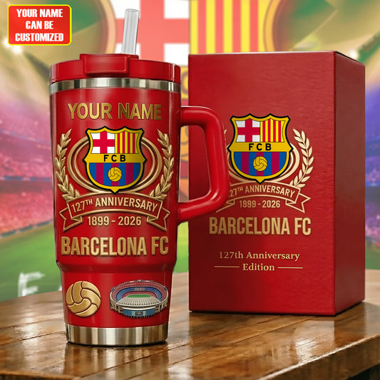 Personalied Barca FC 127th Anniversary Insulated Tumbler 30oz 40oz