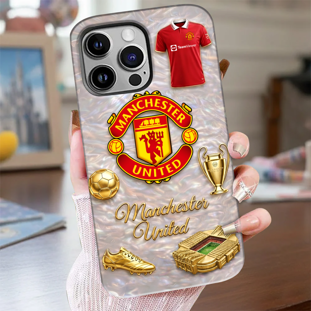 MU FC Obscure- Personalized Barca Full Print Phone Case