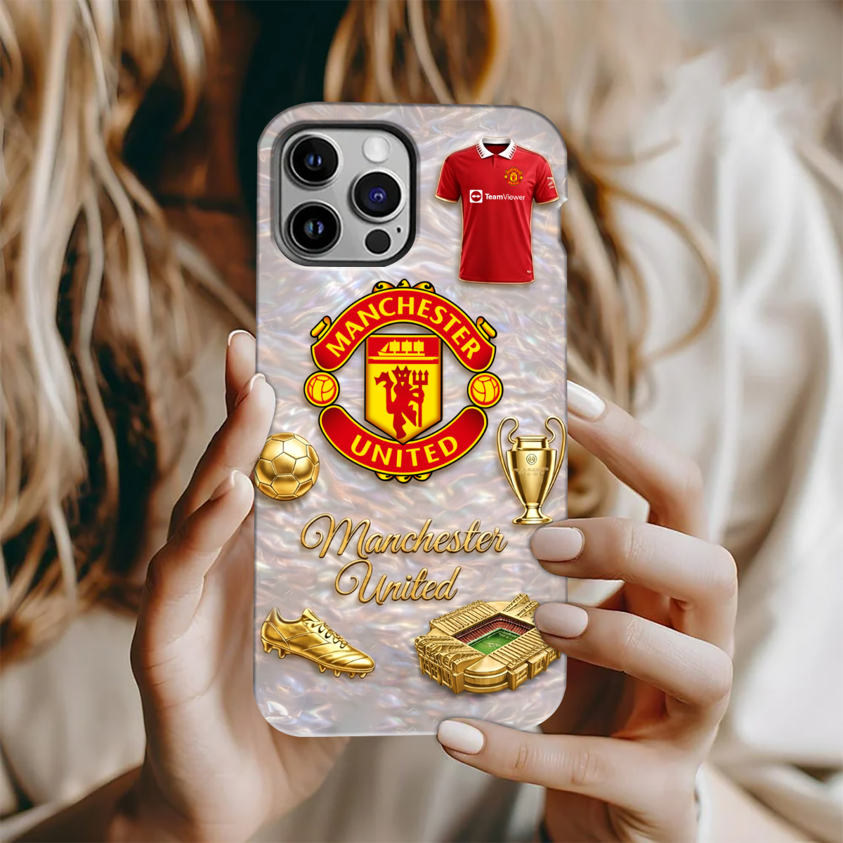 MU FC Obscure- Personalized Barca Full Print Phone Case