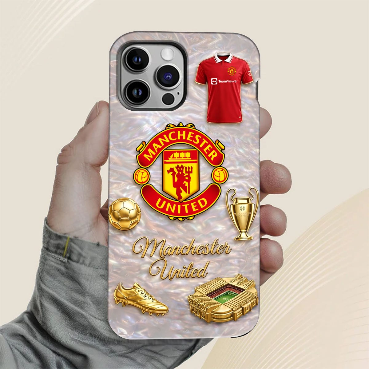 MU FC Obscure- Personalized Barca Full Print Phone Case