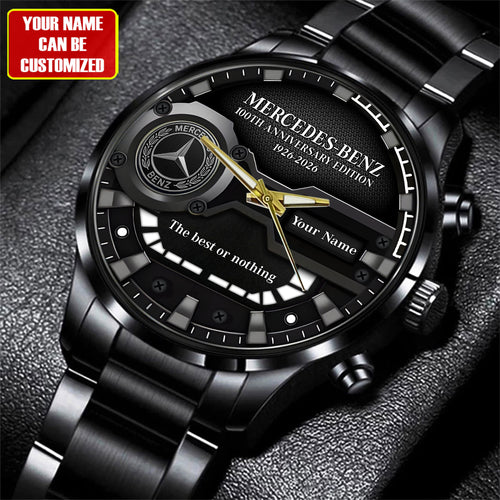Merc 100th Anniversary Edition Luxury Stainless Steel Watch (1926-2026)