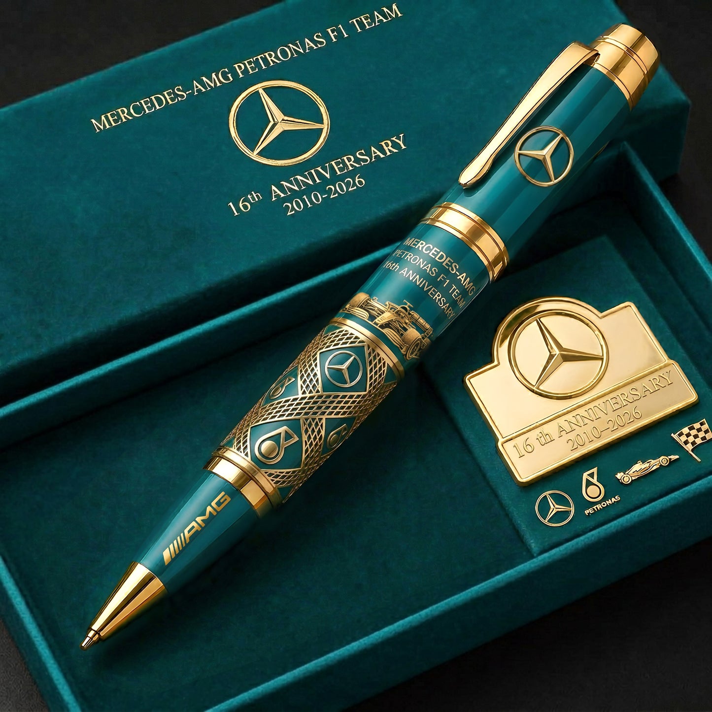 Merc AMG Petronas 16th Anniversary Edition Ballpoint Pen (2010-2026)