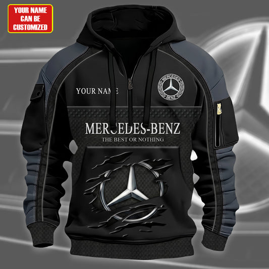 Personalized Merc The Best Or Nothing Zip-Hoodie Cotton Jacket