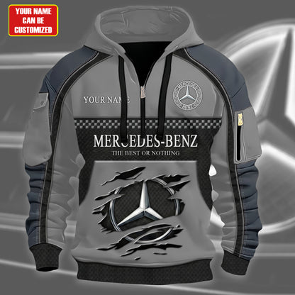 Personalized Merc The Best Or Nothing Zip-Hoodie Cotton Jacket
