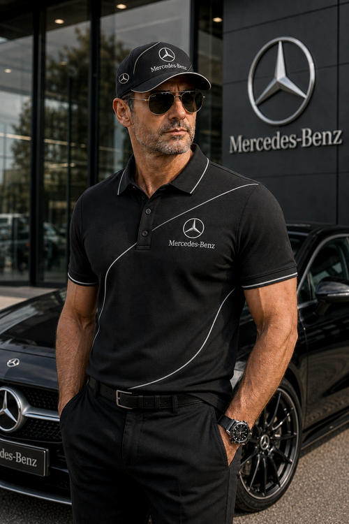 Personalized Merc Sport 2026 Polo Shirt V2( Included Cap )