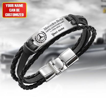 Merc 100th Anniversary Edition Personalized Handmade Bracelet Gift For Fans