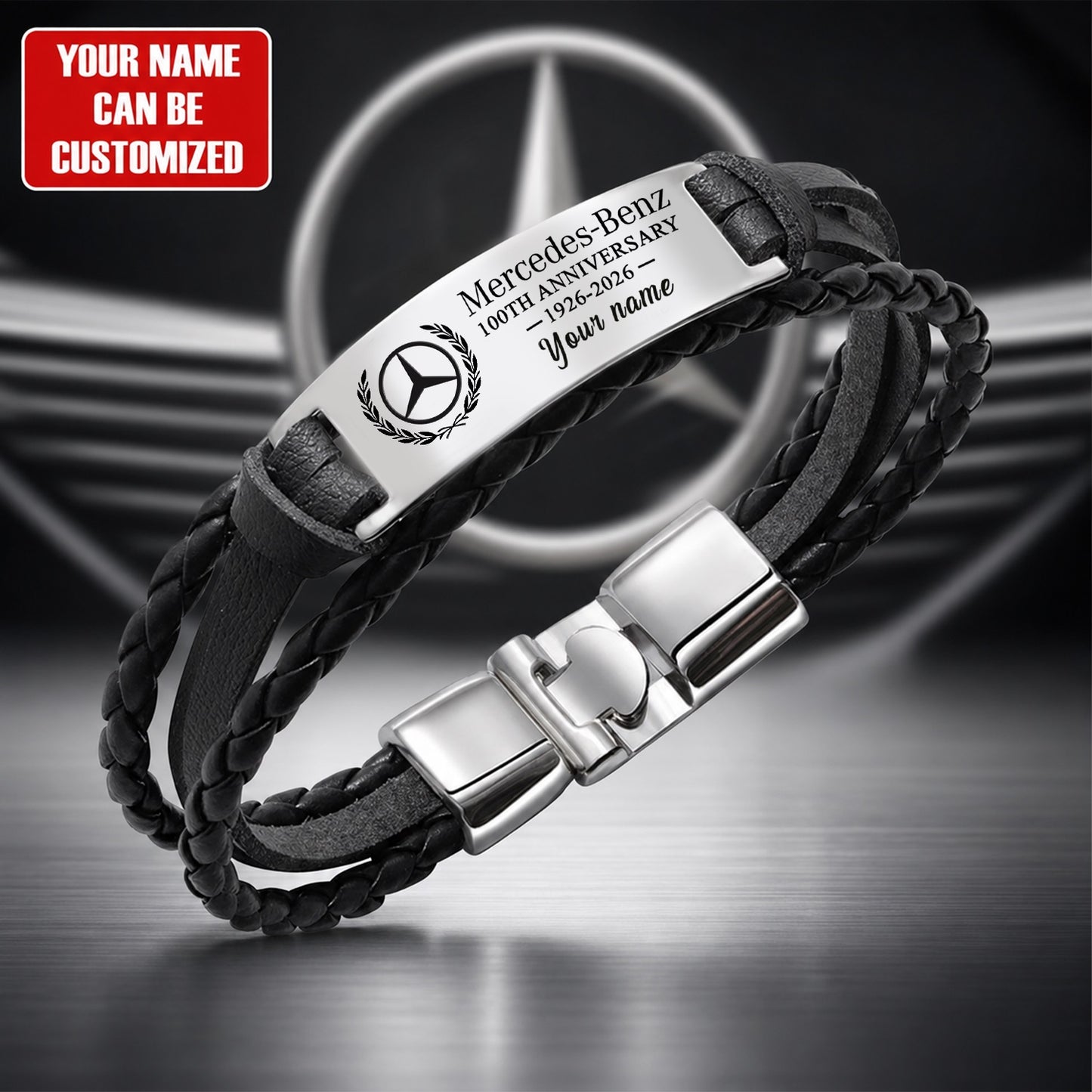 Merc 100th Anniversary Edition Personalized Handmade Bracelet Gift For Fans
