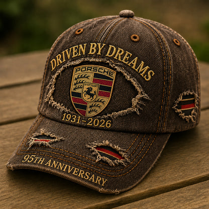 Personalized Pors Driven By Dreams Denim Classic Cap (1931-2026)