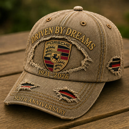 Personalized Pors Driven By Dreams Denim Classic Cap (1931-2026)