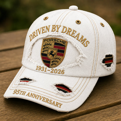 Personalized Pors Driven By Dreams Denim Classic Cap (1931-2026)