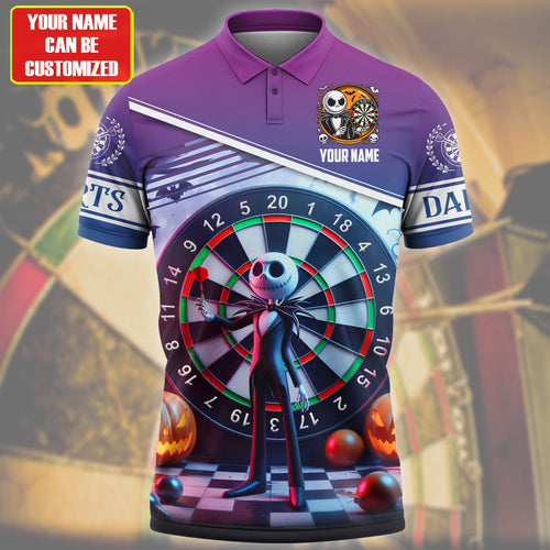 Personalized Name Js Darts Halloween All Over Printed Unisex Shirt Q080805