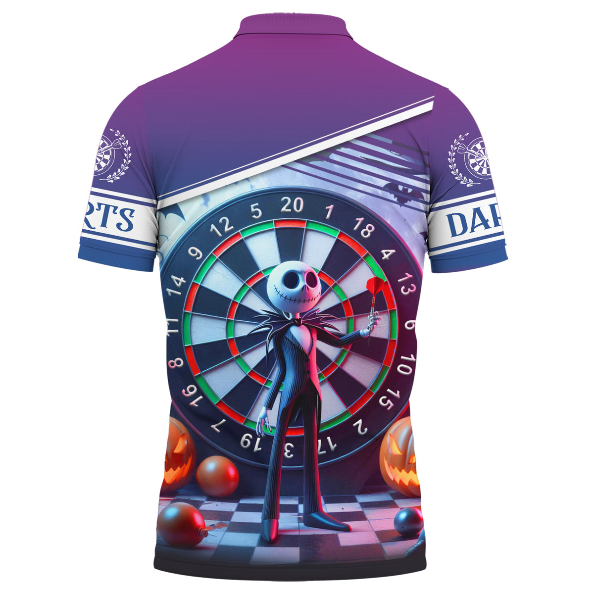 Personalized Name Js Darts Halloween All Over Printed Unisex Shirt Q080805