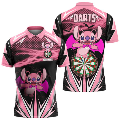 Personalized Name Angel Darts Halloween All Over Printed Unisex Shirt Q080807