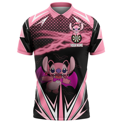 Personalized Name Angel Darts Halloween All Over Printed Unisex Shirt Q080807