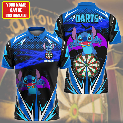 Personalized Name St Darts Halloween Q2 All Over Printed Unisex Shirt Q080806