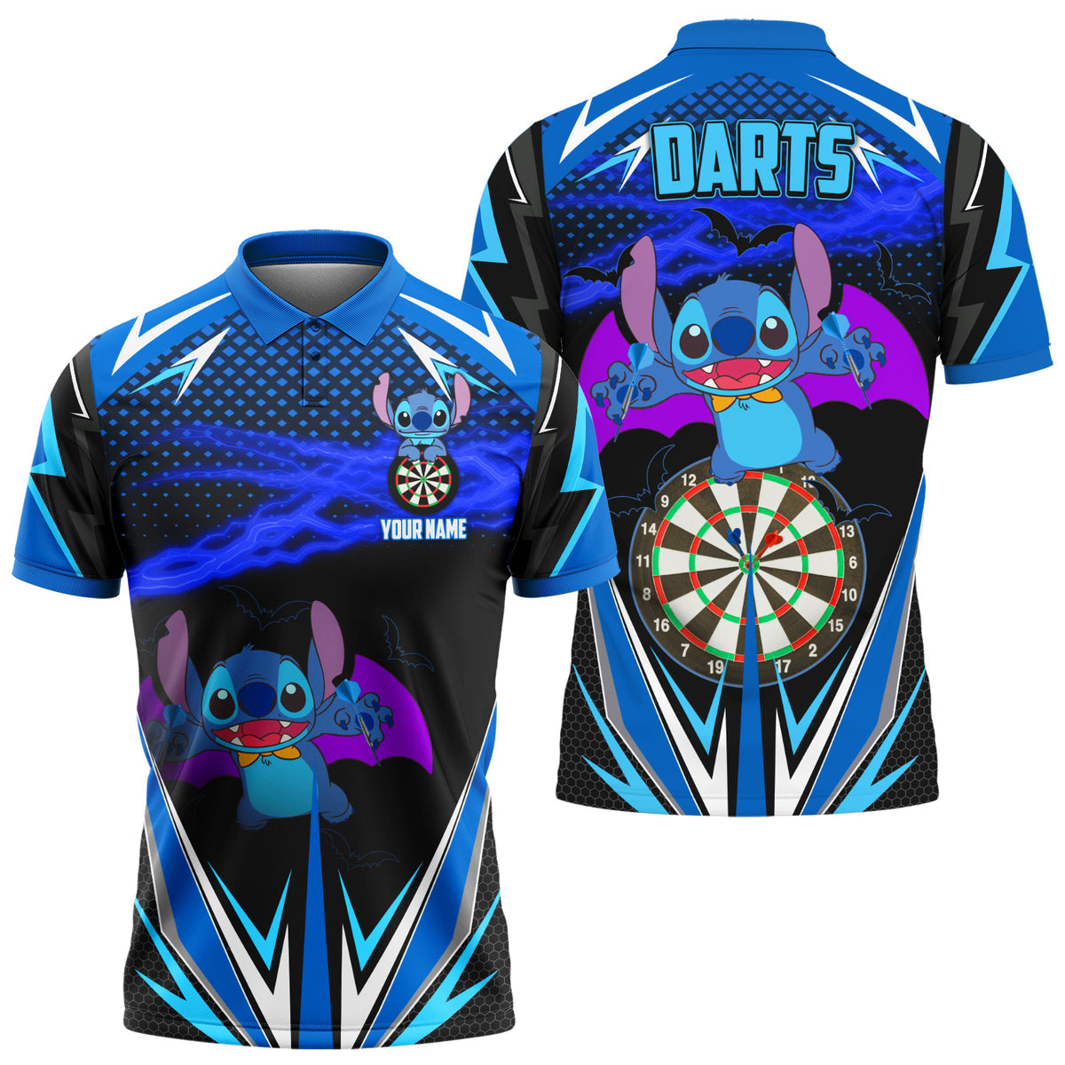 Personalized Name St Darts Halloween Q2 All Over Printed Unisex Shirt Q080806