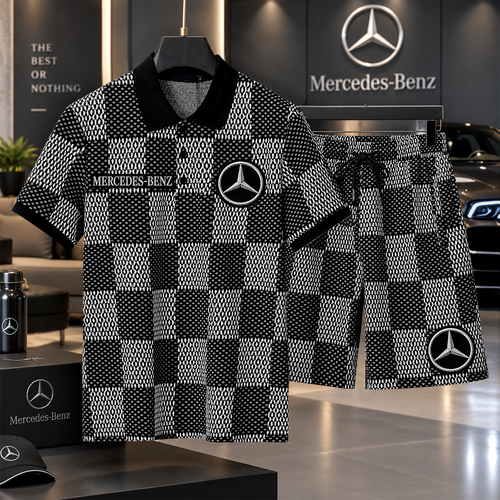 Personalized Merc Monochrome Checkered 2026 All Over Printed Shirt