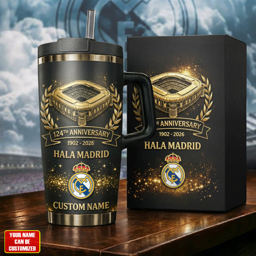 Personalied Real 124th Anniversary Insulated Tumbler 30oz 40oz