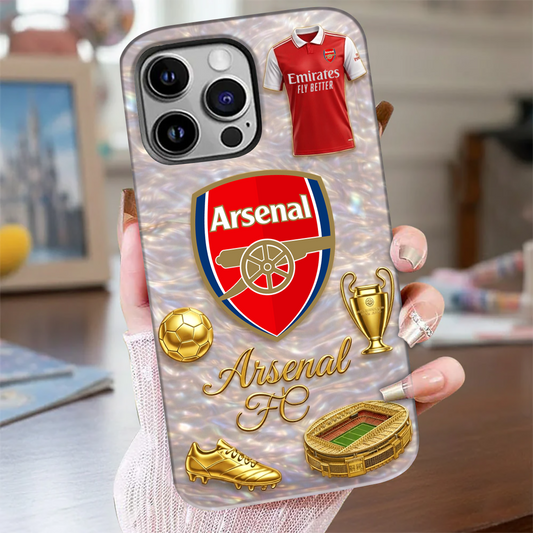 Arsenal FC Obscure- Personalized Arsenal Full Print Phone Case