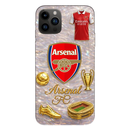 Arsenal FC Obscure- Personalized Arsenal Full Print Phone Case