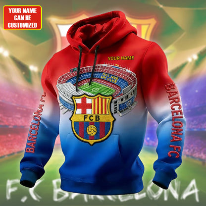 Personalized Barca Stadium Shirt , Set , Zipper Polo, Hoodie , Short , Polo , hawaii