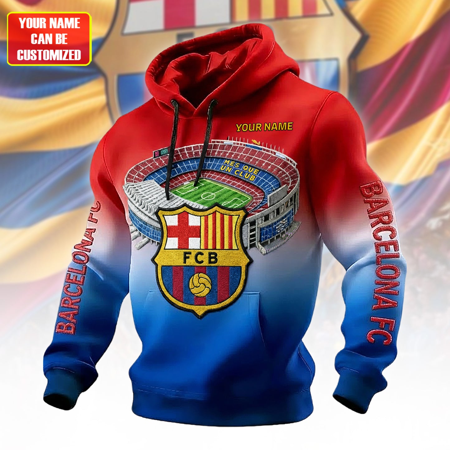 Personalized Barca Stadium Shirt , Set , Zipper Polo, Hoodie , Short , Polo , hawaii