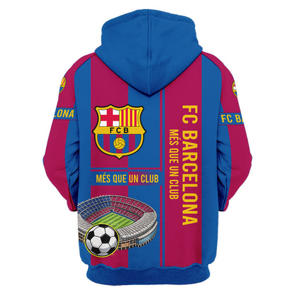 Personalized Barca Football Stadium Shirt , Set , Zipper Polo, Hoodie , Short , Polo , hawaii