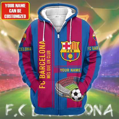 Personalized Barca Football Stadium Shirt , Set , Zipper Polo, Hoodie , Short , Polo , hawaii