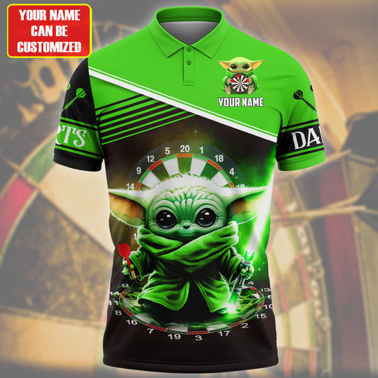 Personalized Name Yd Darts Q4 Green Version All Over Printed Unisex Shirt Q090303