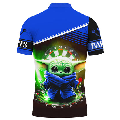 Personalized Name Yd Darts Q4 Blue Version All Over Printed Unisex Shirt Q090303