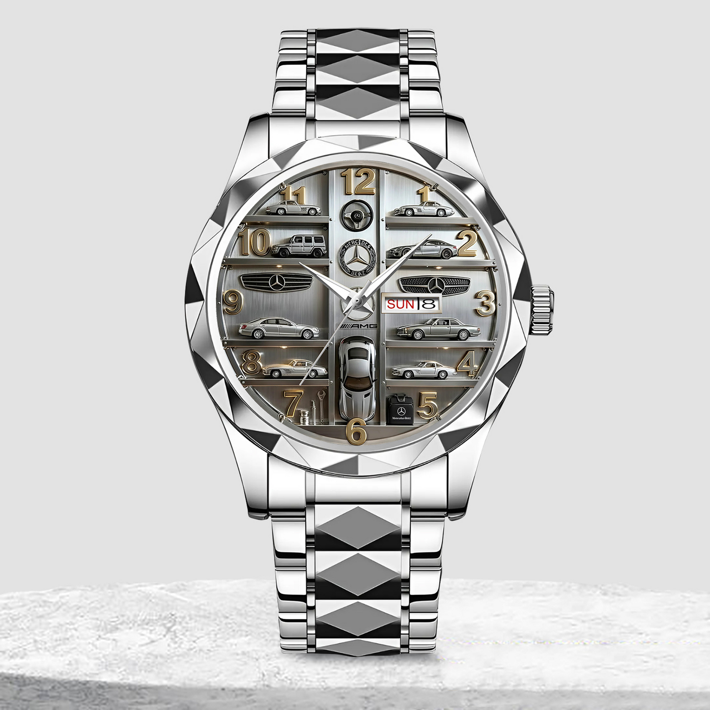 Personalized Merc Limited Alloy Charley Watch