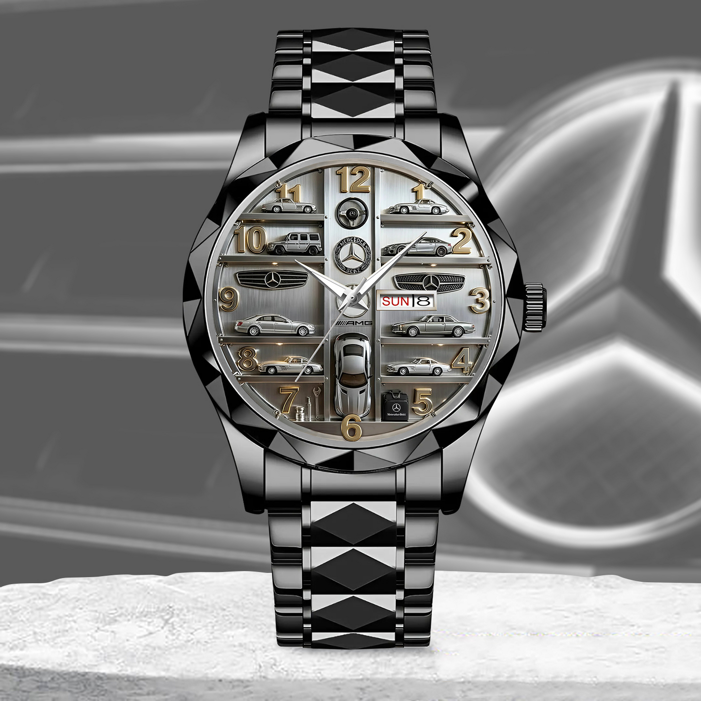 Personalized Merc Limited Alloy Charley Watch