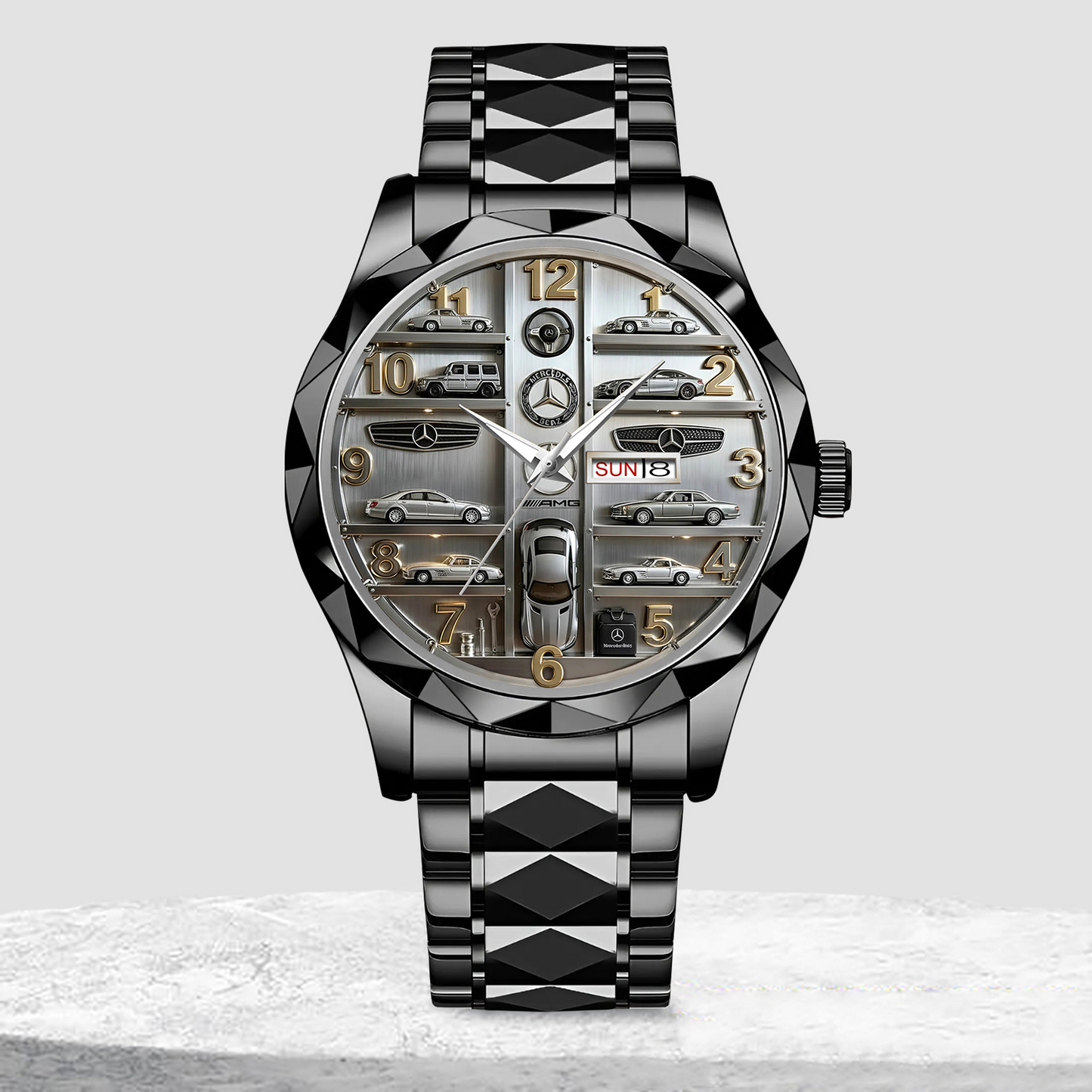 Personalized Merc Limited Alloy Charley Watch