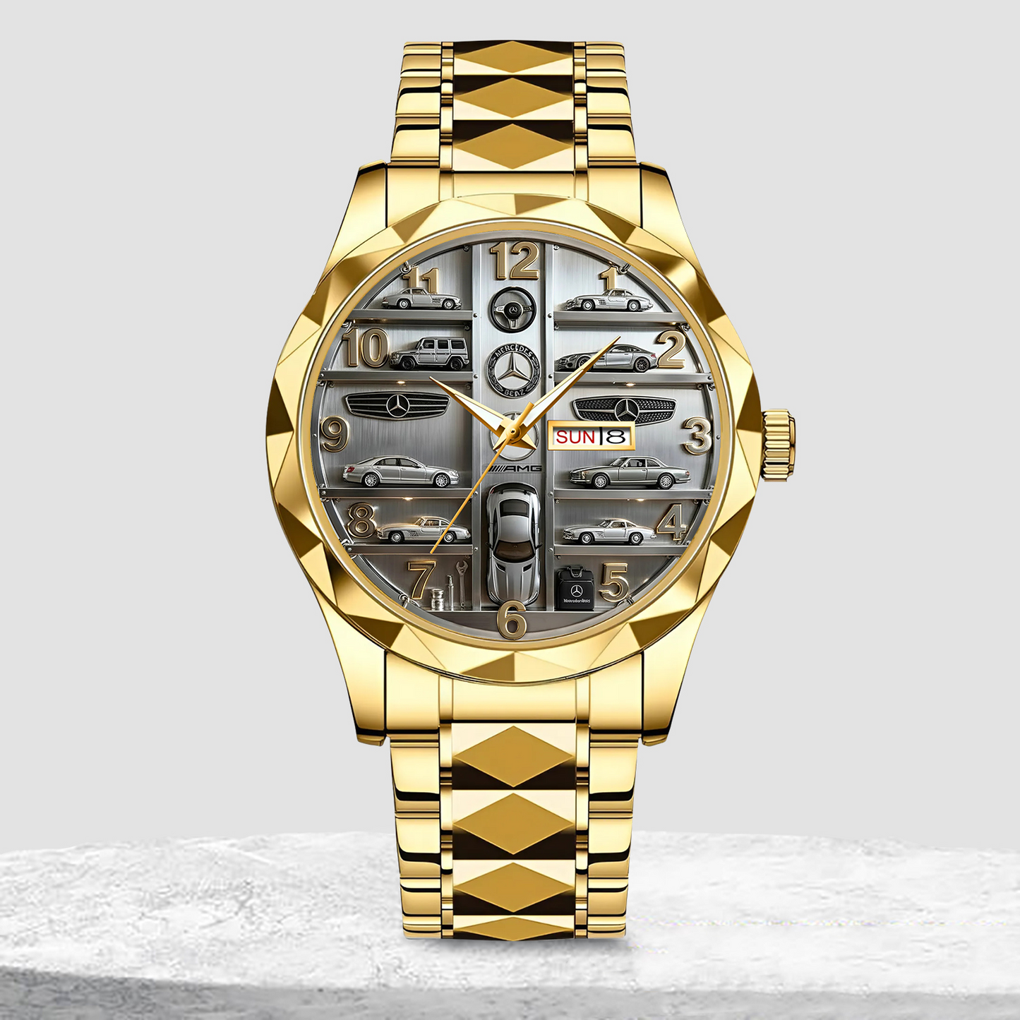 Personalized Merc Limited Alloy Charley Watch